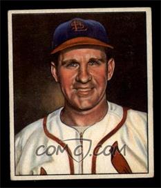 1950 Bowman - [Base] #35 - Enos Slaughter [EX]