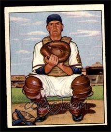 1950 Bowman - [Base] #56 - Del Crandall [EX]