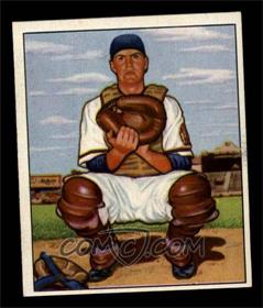 1950 Bowman - [Base] #56 - Del Crandall [EX MT]