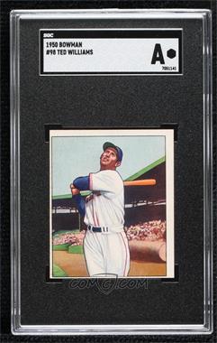 1950 Bowman - [Base] #98 - Ted Williams