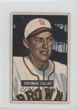 1951 Bowman - [Base] #100 - Sherm Lollar [Good to VG‑EX]