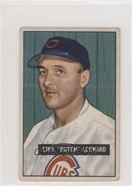 1951 Bowman - [Base] #102 - Dutch Leonard