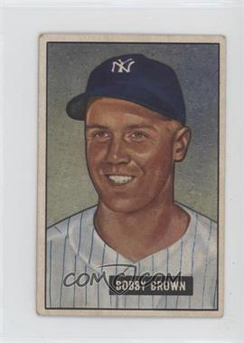 1951 Bowman - [Base] #110 - Bobby Brown