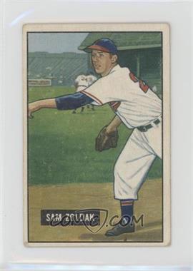 1951 Bowman - [Base] #114 - Sam Zoldak [Good to VG‑EX]