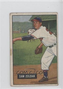 1951 Bowman - [Base] #114 - Sam Zoldak [Good to VG‑EX]