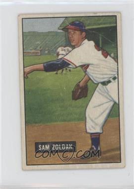 1951 Bowman - [Base] #114 - Sam Zoldak [Good to VG‑EX]