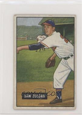 1951 Bowman - [Base] #114 - Sam Zoldak [Good to VG‑EX]
