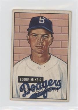 1951 Bowman - [Base] #117 - Eddie Miksis