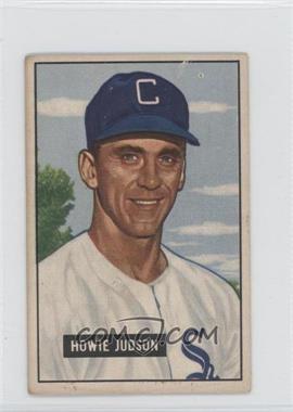 1951 Bowman - [Base] #123 - Howie Judson [Noted]