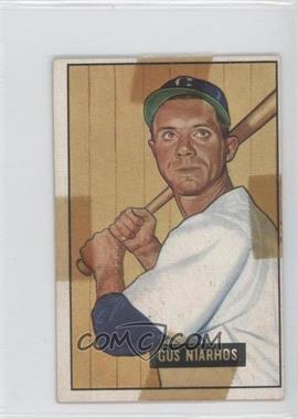 1951 Bowman - [Base] #124 - Gus Niarhos [Poor to Fair]