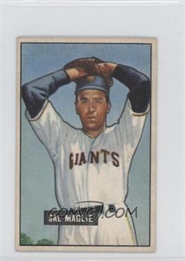 1951 Bowman - [Base] #127 - Sal Maglie [Good to VG‑EX]