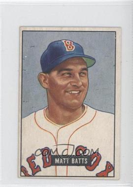 1951 Bowman - [Base] #129 - Matt Batts
