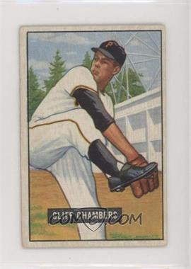 1951 Bowman - [Base] #131 - Cliff Chambers