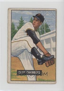 1951 Bowman - [Base] #131 - Cliff Chambers [Good to VG‑EX]