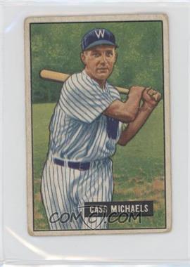 1951 Bowman - [Base] #132 - Cass Michaels [Good to VG‑EX]