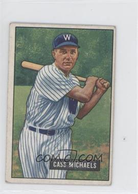 1951 Bowman - [Base] #132 - Cass Michaels [Good to VG‑EX]