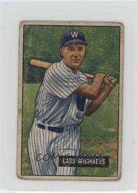 1951 Bowman - [Base] #132 - Cass Michaels [Poor to Fair]