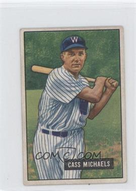 1951 Bowman - [Base] #132 - Cass Michaels [Good to VG‑EX]