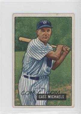 1951 Bowman - [Base] #132 - Cass Michaels [Good to VG‑EX]