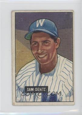 1951 Bowman - [Base] #133 - Sam Dente [Poor to Fair]