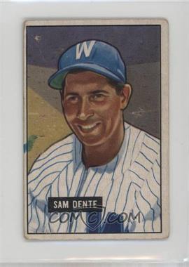 1951 Bowman - [Base] #133 - Sam Dente [Poor to Fair]