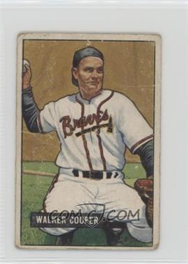 1951 Bowman - [Base] #135 - Walker Cooper [COMC RCR Poor]