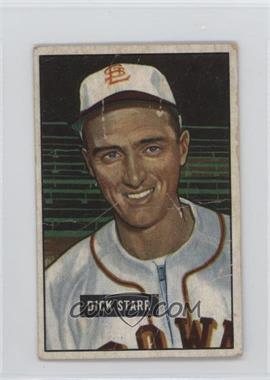 1951 Bowman - [Base] #137 - Dick Starr [COMC RCR Poor]