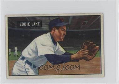 1951 Bowman - [Base] #140 - Eddie Lake