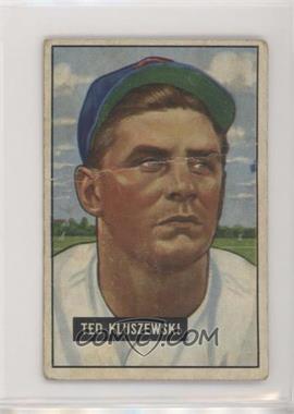 1951 Bowman - [Base] #143 - Ted Kluszewski [COMC RCR Poor]