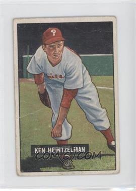 1951 Bowman - [Base] #147 - Ken Heintzelman [Good to VG‑EX]