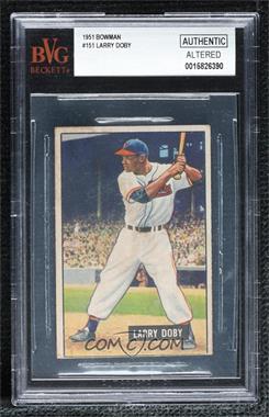 1951 Bowman - [Base] #151 - Larry Doby [BVG Authentic Altered]