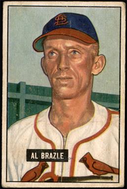 1951 Bowman - [Base] #157 - Al Brazle [VG+]