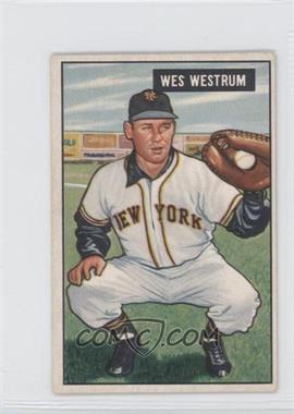 1951 Bowman - [Base] #161 - Wes Westrum