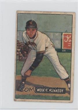 1951 Bowman - [Base] #163 - Monte Kennedy [Poor to Fair]