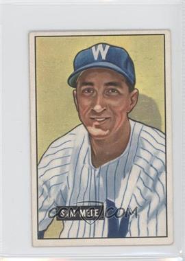 1951 Bowman - [Base] #168 - Sam Mele