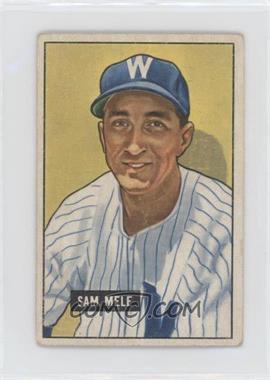 1951 Bowman - [Base] #168 - Sam Mele