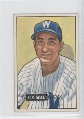 1951 Bowman - [Base] #168 - Sam Mele