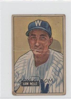 1951 Bowman - [Base] #168 - Sam Mele [Poor to Fair]