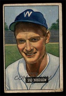 1951 Bowman - [Base] #169 - Sid Hudson [FAIR]