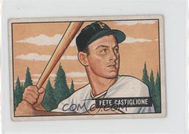 1951 Bowman - [Base] #17 - Pete Castiglione