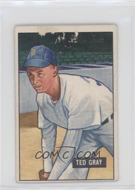 1951 Bowman - [Base] #178 - Ted Gray [Poor to Fair]