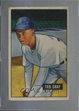 1951 Bowman - [Base] #178 - Ted Gray [COMC RCR Poor]