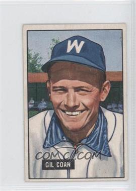 1951 Bowman - [Base] #18 - Gil Coan