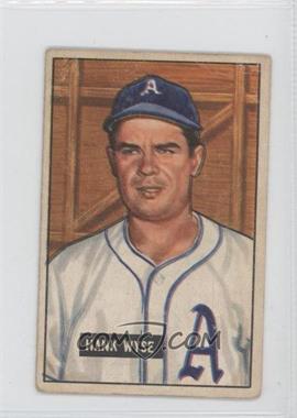 1951 Bowman - [Base] #192 - Hank Wyse [Good to VG‑EX]