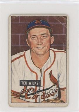 1951 Bowman - [Base] #193 - Ted Wilks [Good to VG‑EX]