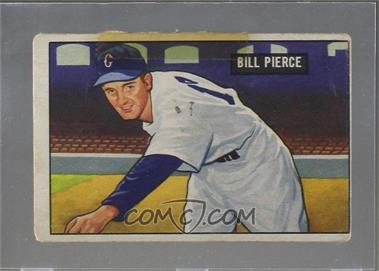 1951 Bowman - [Base] #196 - Bill Pierce [COMC RCR Poor]