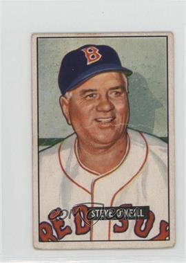 1951 Bowman - [Base] #201 - Steve O'Neill [Poor to Fair]