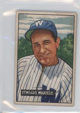 1951 Bowman - [Base] #206 - Connie Marrero [Poor to Fair]