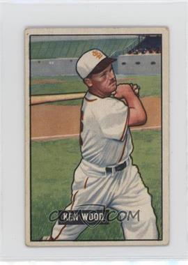 1951 Bowman - [Base] #209 - Ken Wood