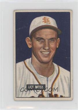 1951 Bowman - [Base] #210 - Les Moss [Poor to Fair]